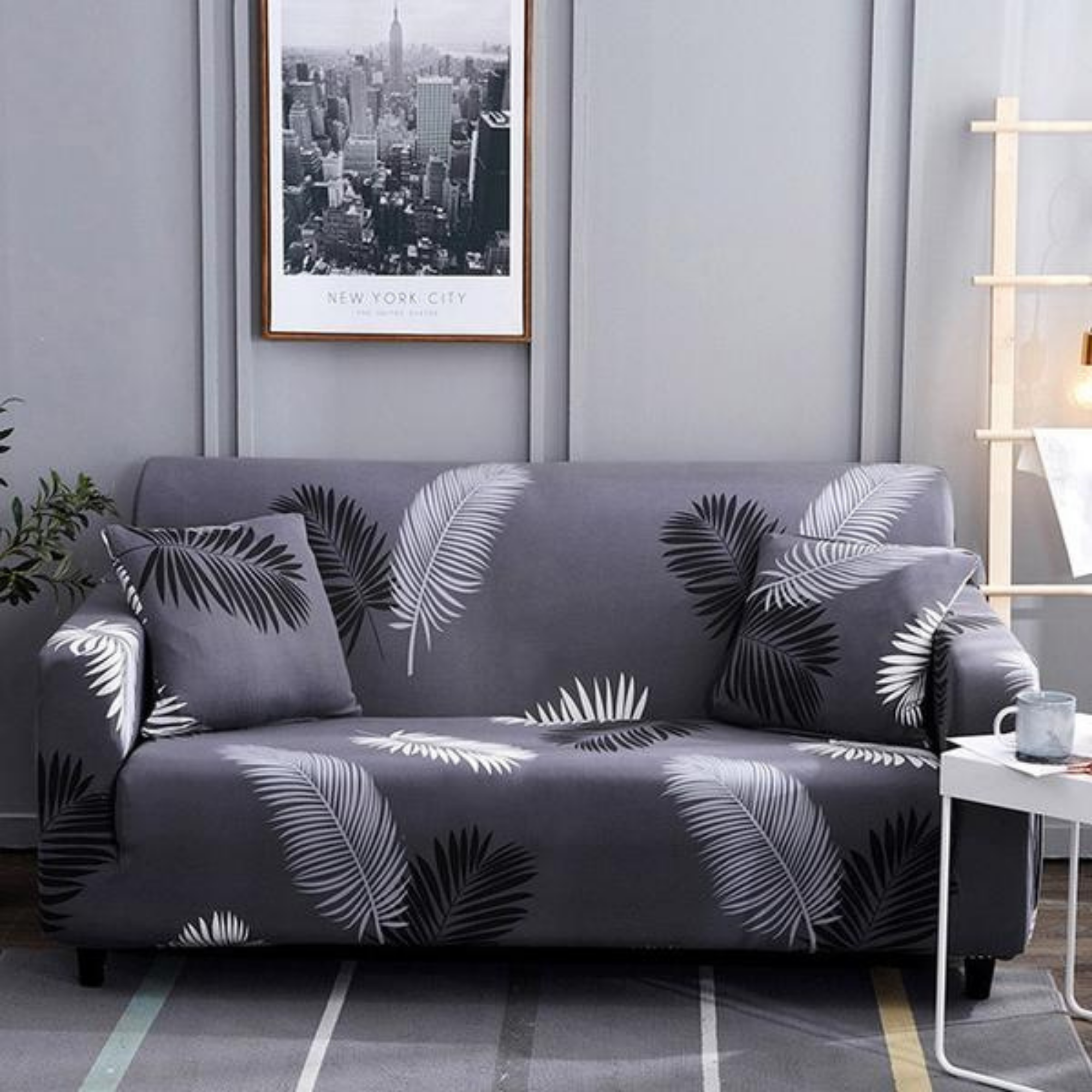 BirchThorn Grey feather Sofa Cover