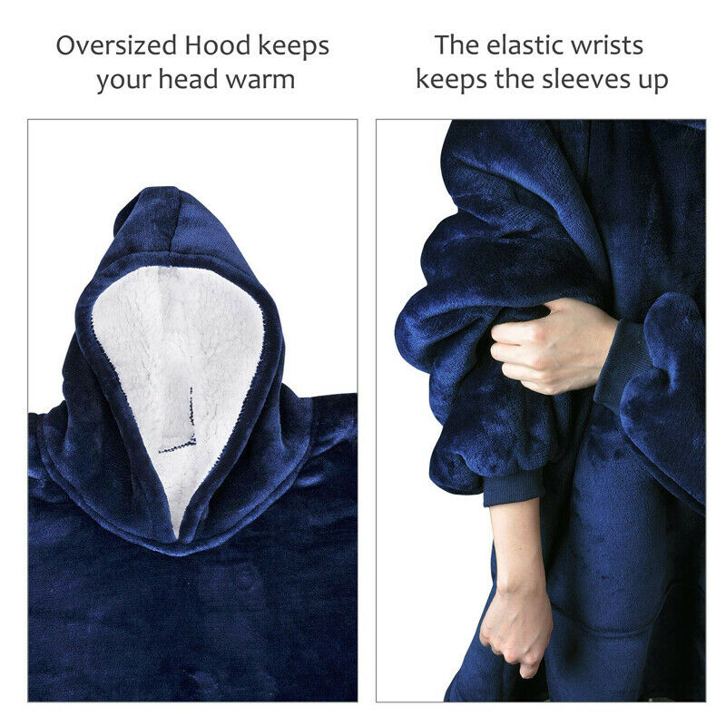 Premium Hoodie Blanket - One Size Fits All